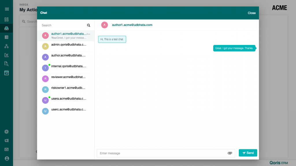 QE100101C Chat box feature – Knowledge base