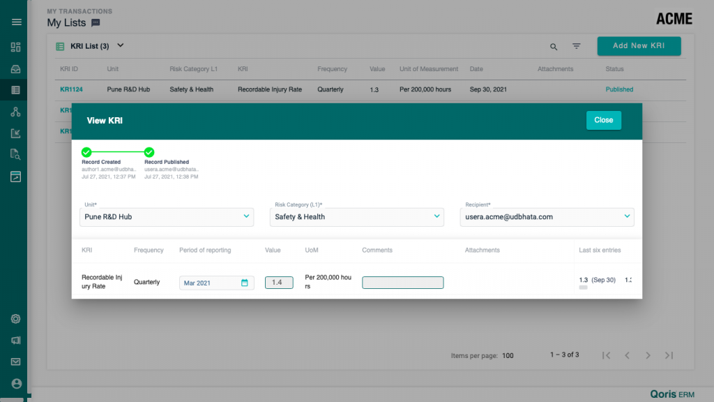 QE030102B My Alerts: Automated Alerts – Knowledge base