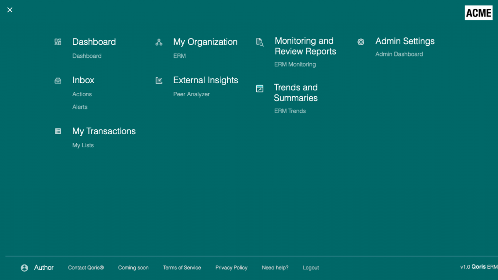 QE030101 My Actions – Knowledge base